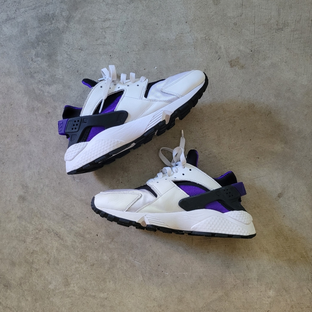 Nike Women's Purple Air Huarache - Picture 3 of 10